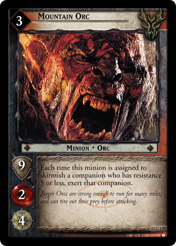 Mountain Orc (11C129) [Shadows]