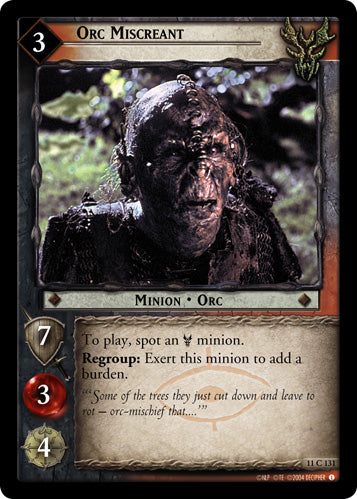 Orc Miscreant (11C131) [Shadows]