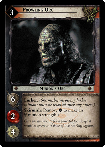 Prowling Orc (11C136) [Shadows]