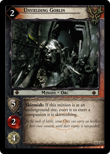 Unyielding Goblin (11S142) [Shadows]