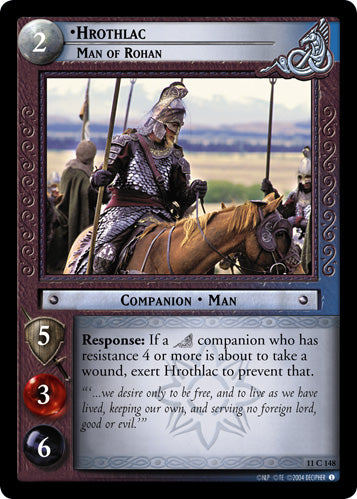 Hrothlac, Man of Rohan (11C148) [Shadows]