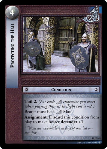 Protecting the Hall (11U149) [Shadows]