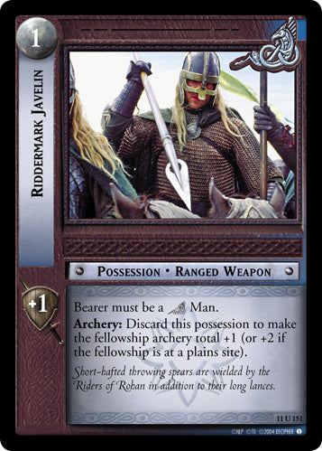 Riddermark Javelin (11U151) [Shadows]