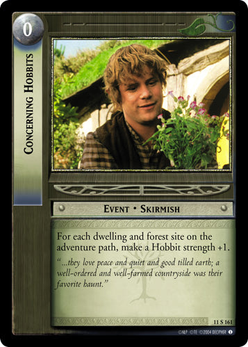 Concerning Hobbits (11S161) [Shadows]