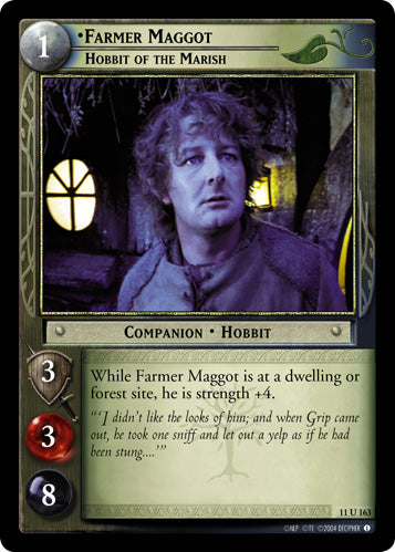 Farmer Maggot, Hobbit of the Marish (11U163) [Shadows]