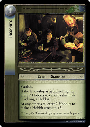 Incognito (11C167) [Shadows]