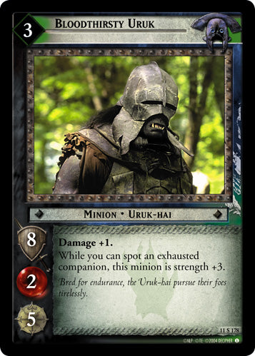 Bloodthirsty Uruk (11S178) [Shadows]