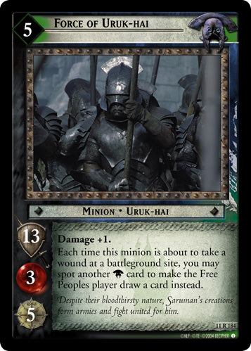 Force of Uruk-hai (11R184) [Shadows]