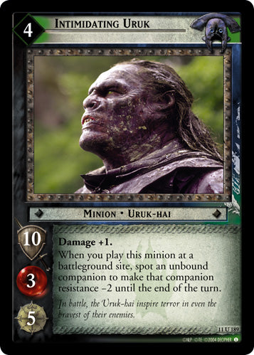 Intimidating Uruk (11U189) [Shadows]