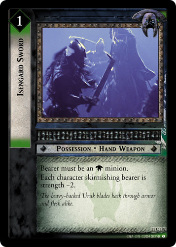 Isengard Sword (11C192) [Shadows]