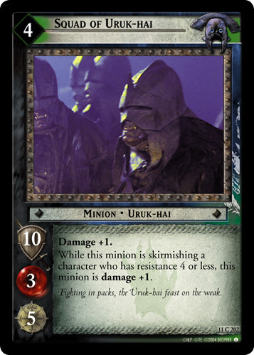 Squad of Uruk-hai (11C202) [Shadows]