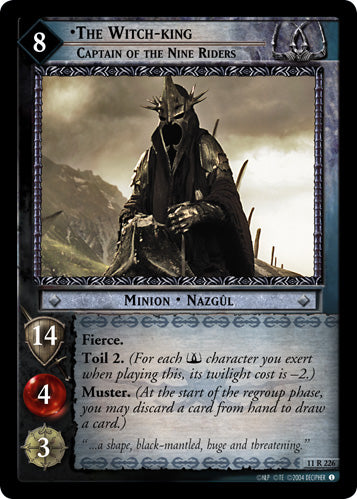 The Witch-king, Captain of the Nine Riders (11R226) [Shadows]