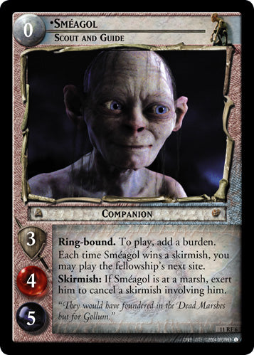 Smeagol, Scout and Guide (F) (11RF6) [Shadows]