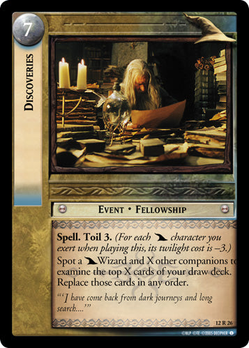 Discoveries (12R26) [Black Rider]