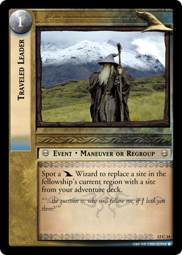 Traveled Leader (12C34) [Black Rider]