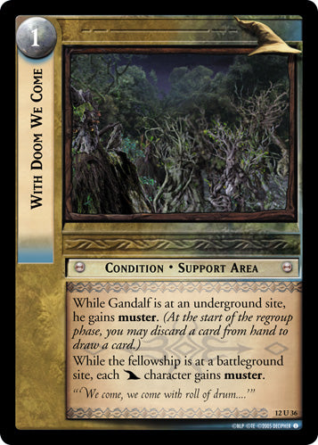 With Doom We Come (12U36) [Black Rider]