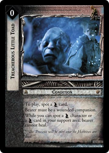 Treacherous Little Toad (12U41) [Black Rider]