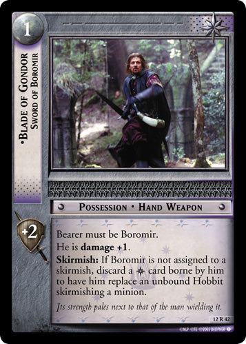 Blade of Gondor, Sword of Boromir (12R42) [Black Rider]