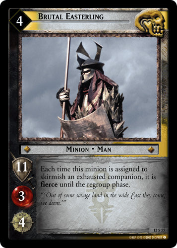 Brutal Easterling (12S55) [Black Rider]