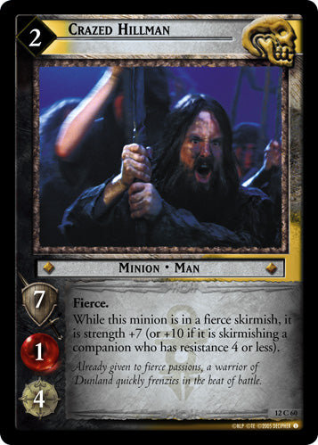 Crazed Hillman (12C60) [Black Rider]