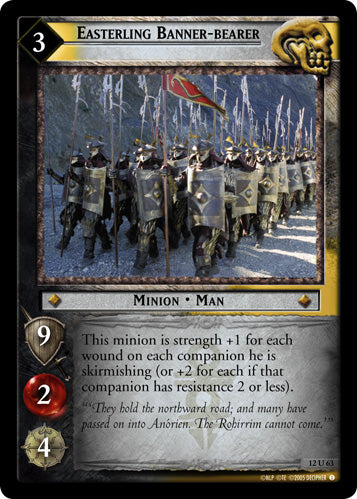 Easterling Banner-bearer (12U63) [Black Rider]