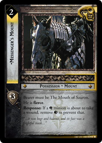 Messenger's Mount (12R72) [Black Rider]
