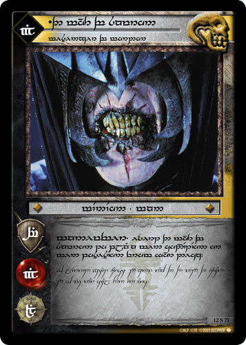 The Mouth of Sauron, Messenger of Mordor (T) (12S73T) [Black Rider]
