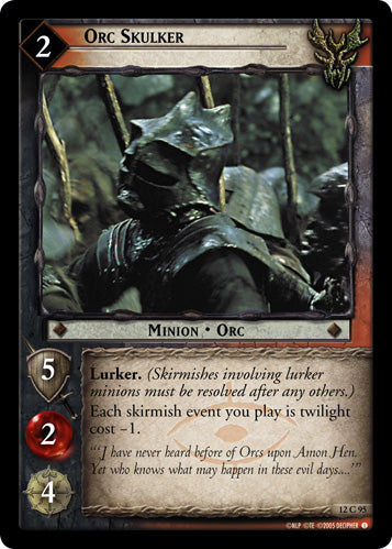 Orc Skulker (12C95) [Black Rider]