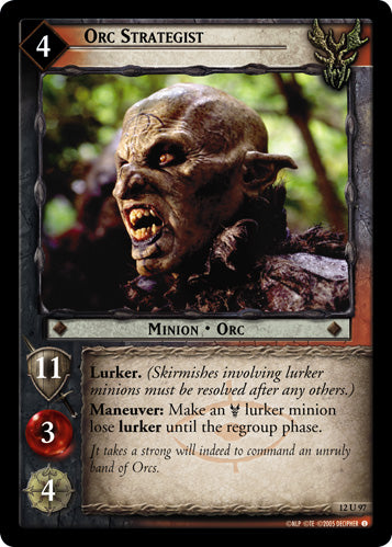 Orc Strategist (12U97) [Black Rider]