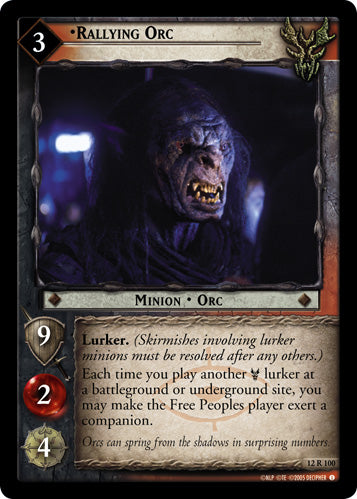 Rallying Orc (12R100) [Black Rider]