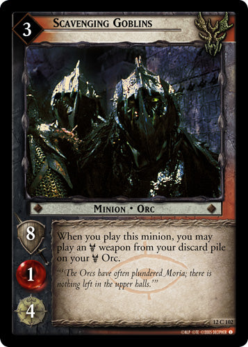 Scavenging Goblins (12C102) [Black Rider]