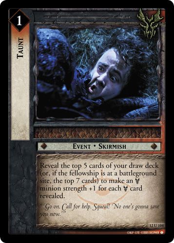 Taunt (12U104) [Black Rider]