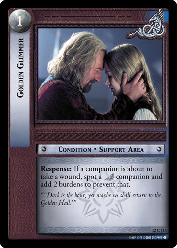 Golden Glimmer (12C115) [Black Rider]