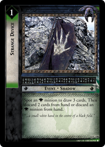 Strange Device (12C146) [Black Rider]
