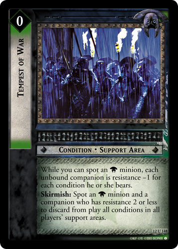 Tempest of War (12U148) [Black Rider]