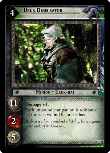 Uruk Desecrator (12S151) [Black Rider]