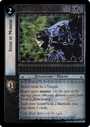 Steed of Mordor (12C172) [Black Rider]