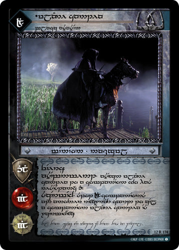 Ulaire Cantea, Black Assassin (T) (12R174T) [Black Rider]