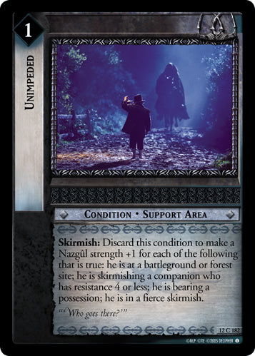 Unimpeded (12C182) [Black Rider]