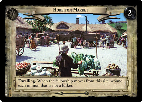 Hobbiton Market (12S189) [Black Rider]