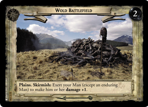 Wold Battlefield (12U194) [Black Rider]