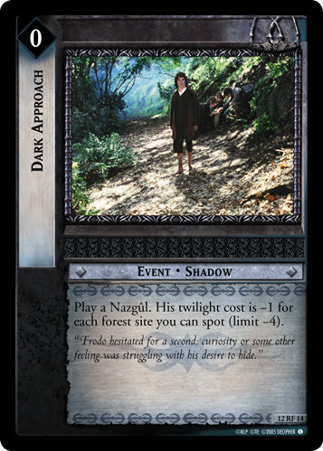 Dark Approach (F) (12RF14) [Black Rider]
