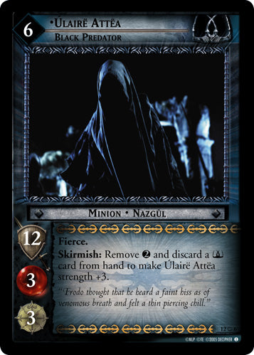 Ulaire Attea, Black Predator (O) (12O6) [Black Rider]