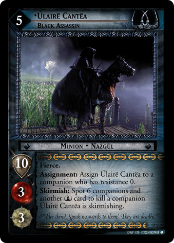 Ulaire Cantea, Black Assassin (O) (12O7) [Black Rider]