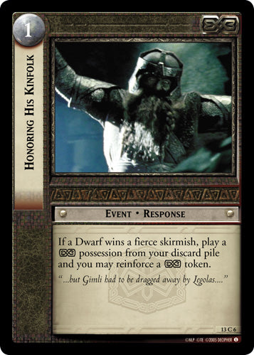 Honoring His Kinfolk (13C6) [Bloodlines]