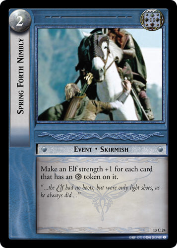 Sprang Forth Nimbly (13C24) [Bloodlines]