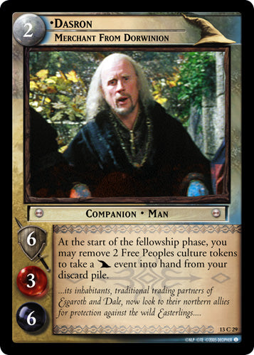 Dasron, Merchant from Dorwinion (13C29) [Bloodlines]