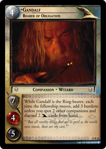 Gandalf, Bearer of Obligation (13R33) [Bloodlines]