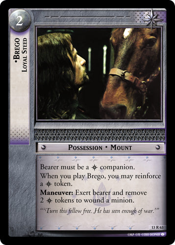 Brego, Loyal Steed (13R63) [Bloodlines]