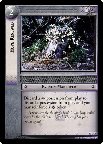 Hope Renewed (13U70) [Bloodlines]